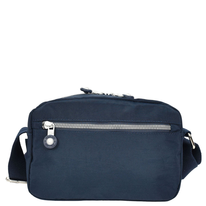 Womens Small Cross Body Bag Travel Organiser Sling Pouch Anya Navy