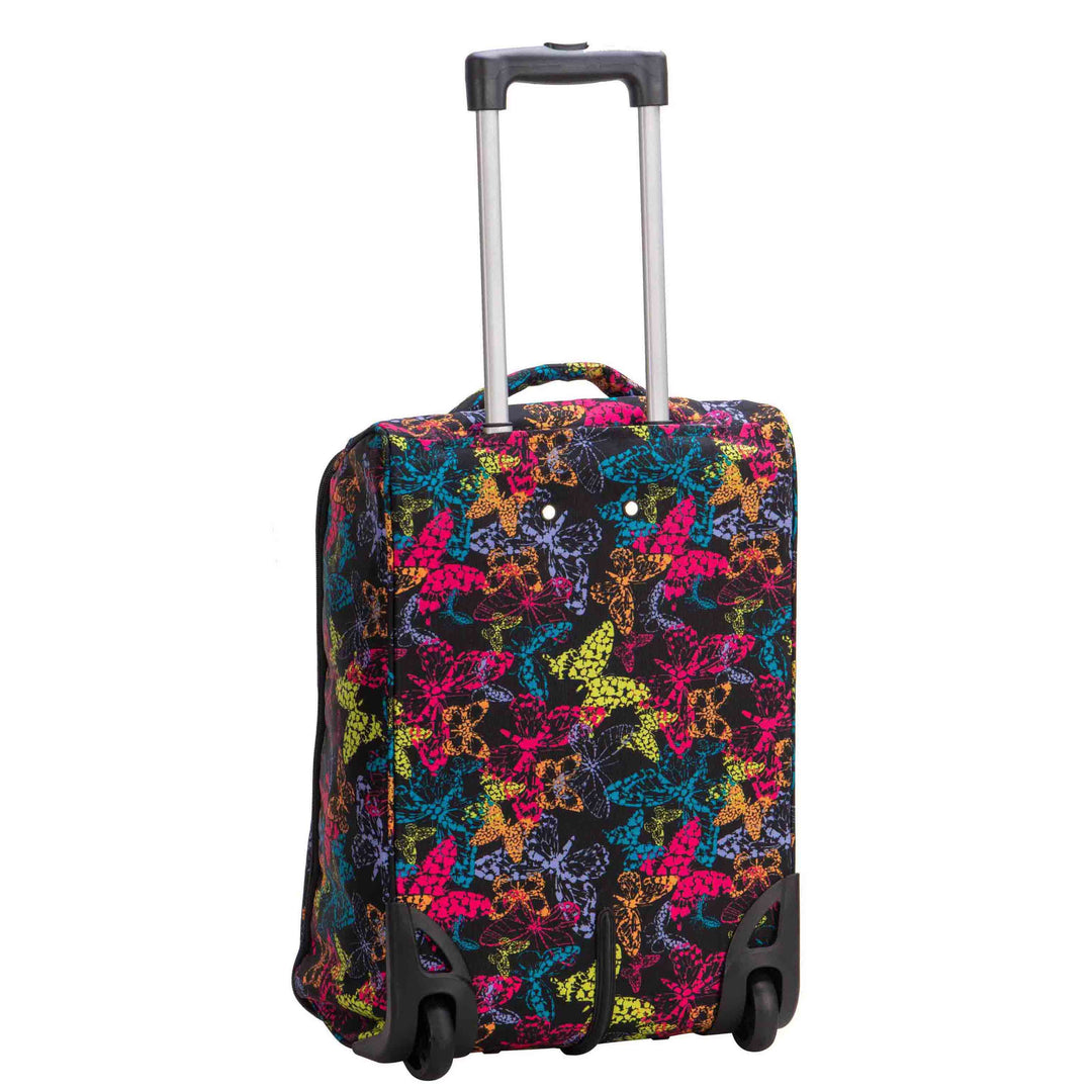Soft Wheeled Luggage Printed Designs Voyra Butterfly 2