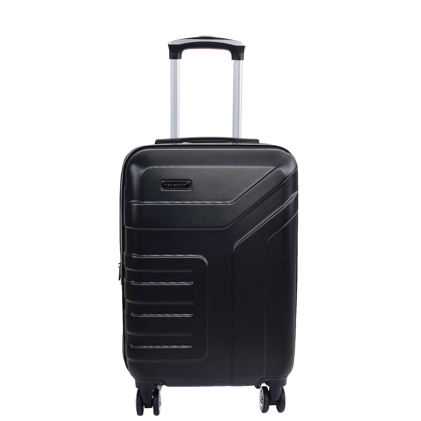 Expandable 4 Wheeled Cabin Hard Luggage Sydney Black 3