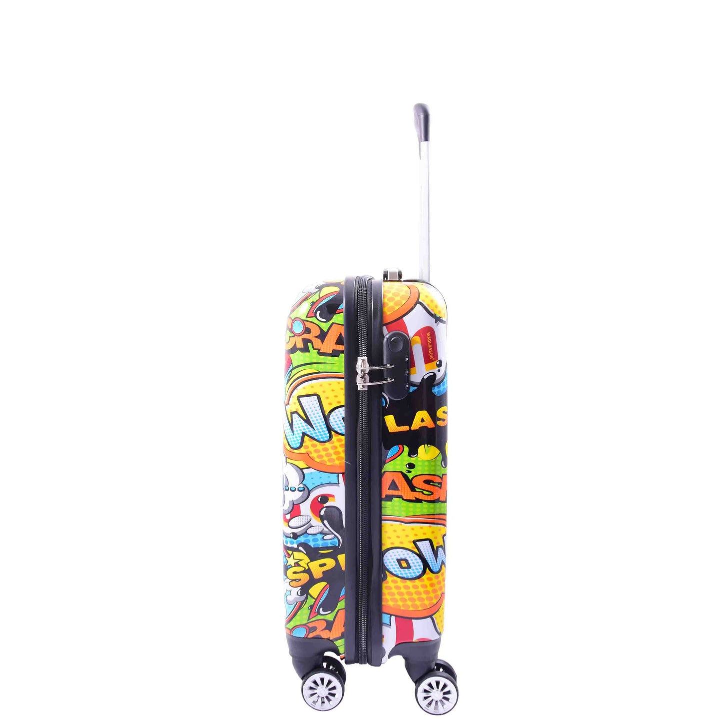 Four Wheels Hard Shell Comic Print Luggage BOGOTA 3