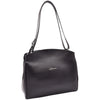 Real Leather Shoulder Bag For Women Zip Hobo Maisie Black 3