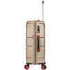 4 Wheel Spinner TSA Hard Travel Luggage Union Jack Taupe 18