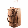 Wheeled Holdall Mid Size Duffle Bag HOL062 Coffee 3