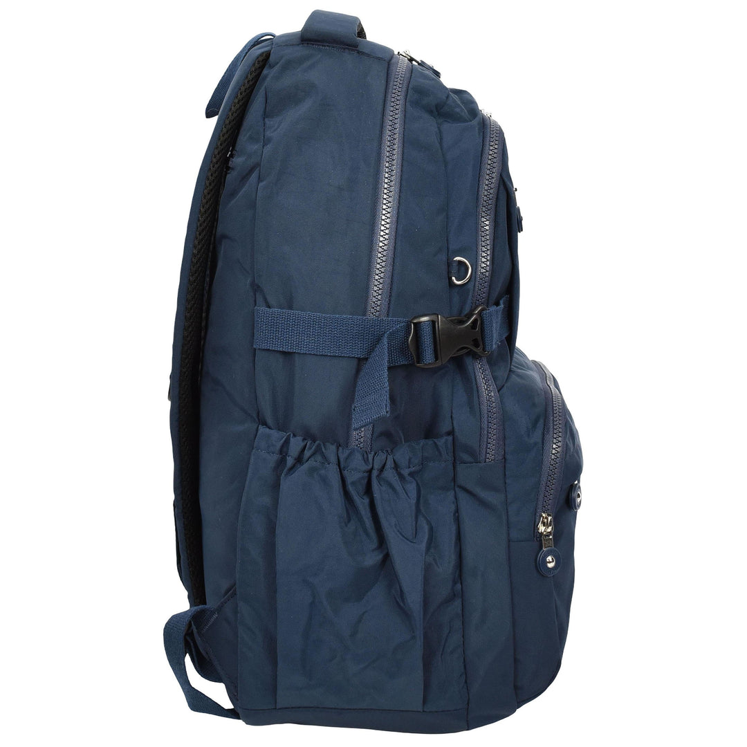 Backpack Lightweight Multiple-Compartment Rucksack with Spacious Storage Casual Use Daypack Colindale Navy
