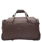 Lightweight Mid Size Holdall with Wheels HL452 Brown