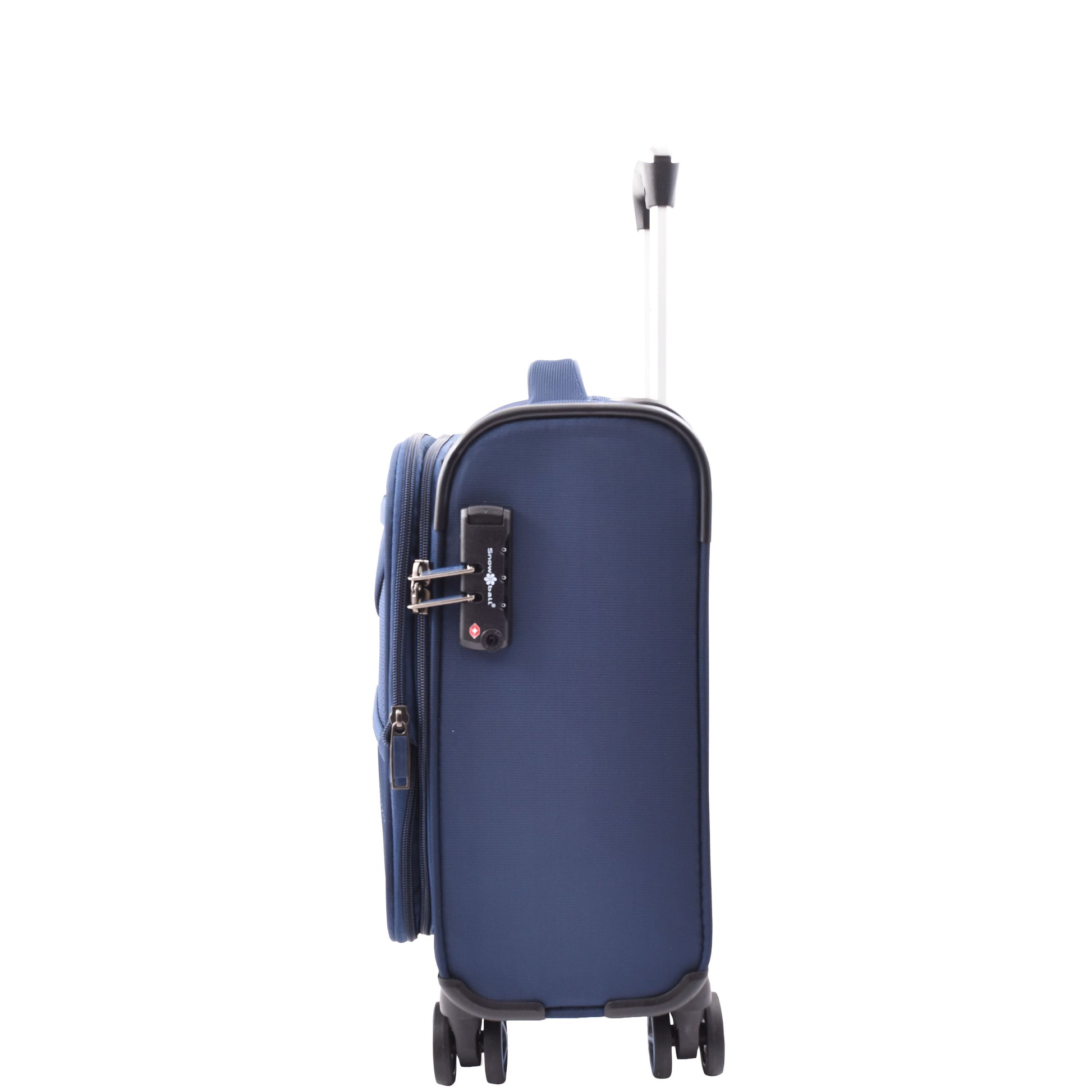 Expandable 8 Wheel Soft Luggage Japan Navy 4