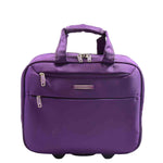Pilot Case with Wheels Laptop Business Briefcase ARKOMA Purple 4