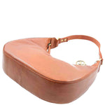 Womens Classic Leather Shoulder Hobo Bag Bruges Cognac 4