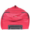 Wheeled Holdall Duffle Mid Size Bag HOL214 Red 4