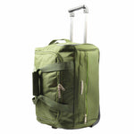 Wheeled Holdall Duffle Mid Size Bag HOL214 Khaki 4