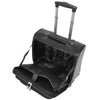 Rolling Pilot Case 4 Wheeled Business Executive Bag Black PLUTO 4