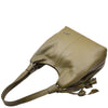 Womens Leather Shoulder Zip Opening Large Hobo Bag Kimberly Olive  5