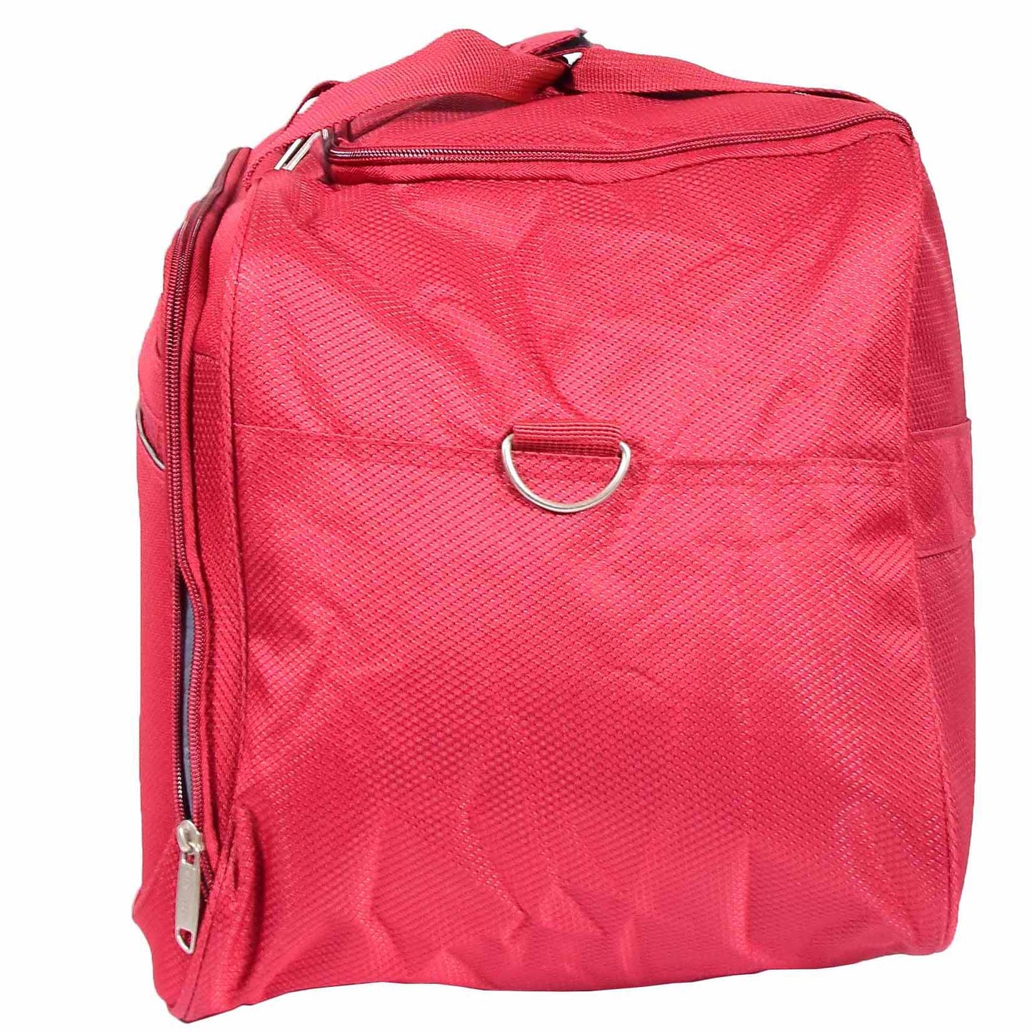 Holdall Travel Duffle Mid Size Bag Weekend HOL304 Red 5