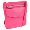 Womens Cross Body Sling Bag Leather Messenger HOL5 Pink 6