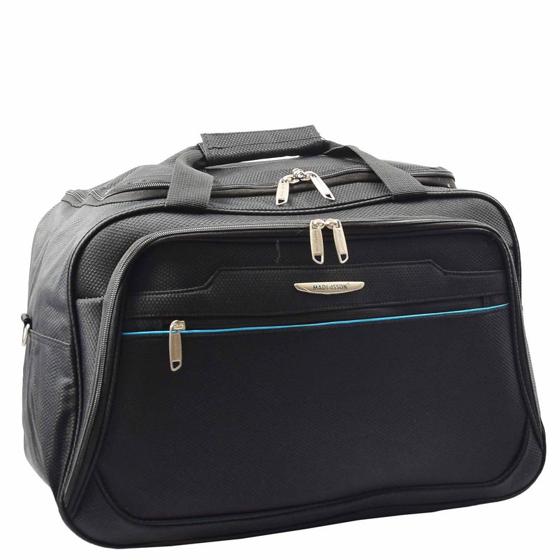 Holdall Travel Duffle Mid Size Bag Weekend HOL304 Black 5
