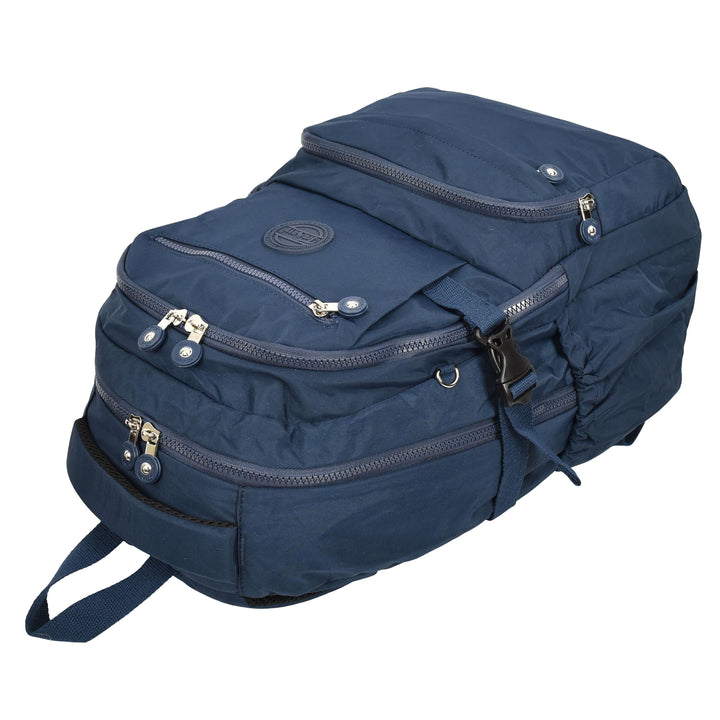 Backpack Lightweight Multiple-Compartment Rucksack with Spacious Storage Casual Use Daypack Colindale Navy