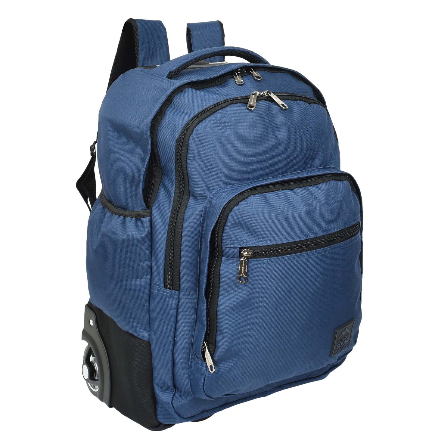 Cabin Size Backpack Wheels Hiking Trekking Telescopic Handle Vulcan Navy 5