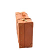 Real Leather Antique Travel Steamer Trunk HOL1188 Tan 3