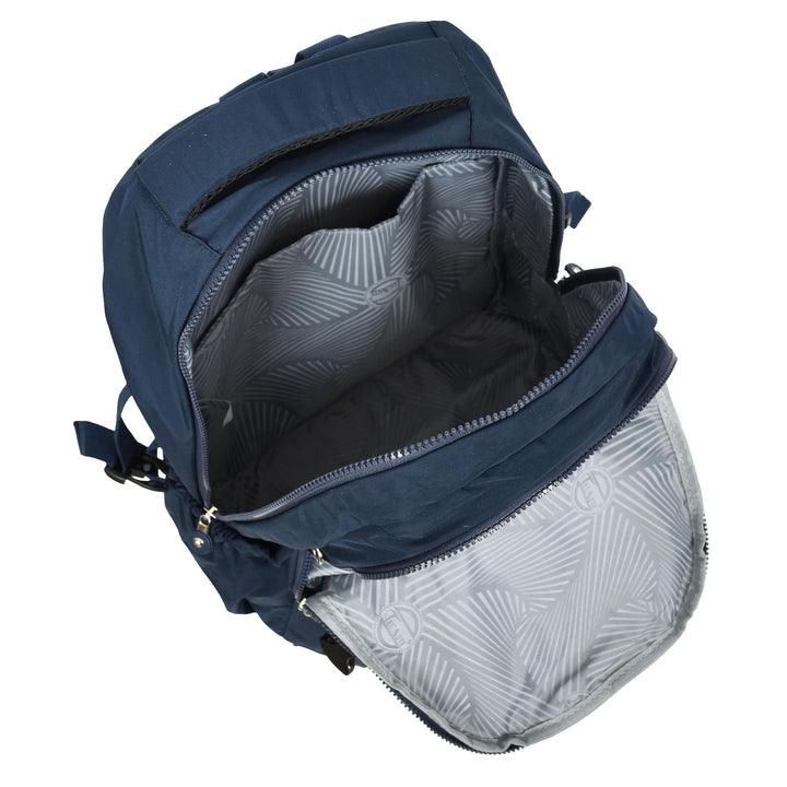 Backpack Lightweight Multiple-Compartment Rucksack with Spacious Storage Casual Use Daypack Colindale Navy