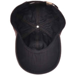 Classic Hat Leather Canvas Baseball Cap Brown 5