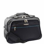 Holdall Travel Duffle Mid Size Bag Weekend HOL304 Black 6