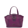Womens Fashion Leather Handbag Adjustable Strap Bag JANE Purple 6