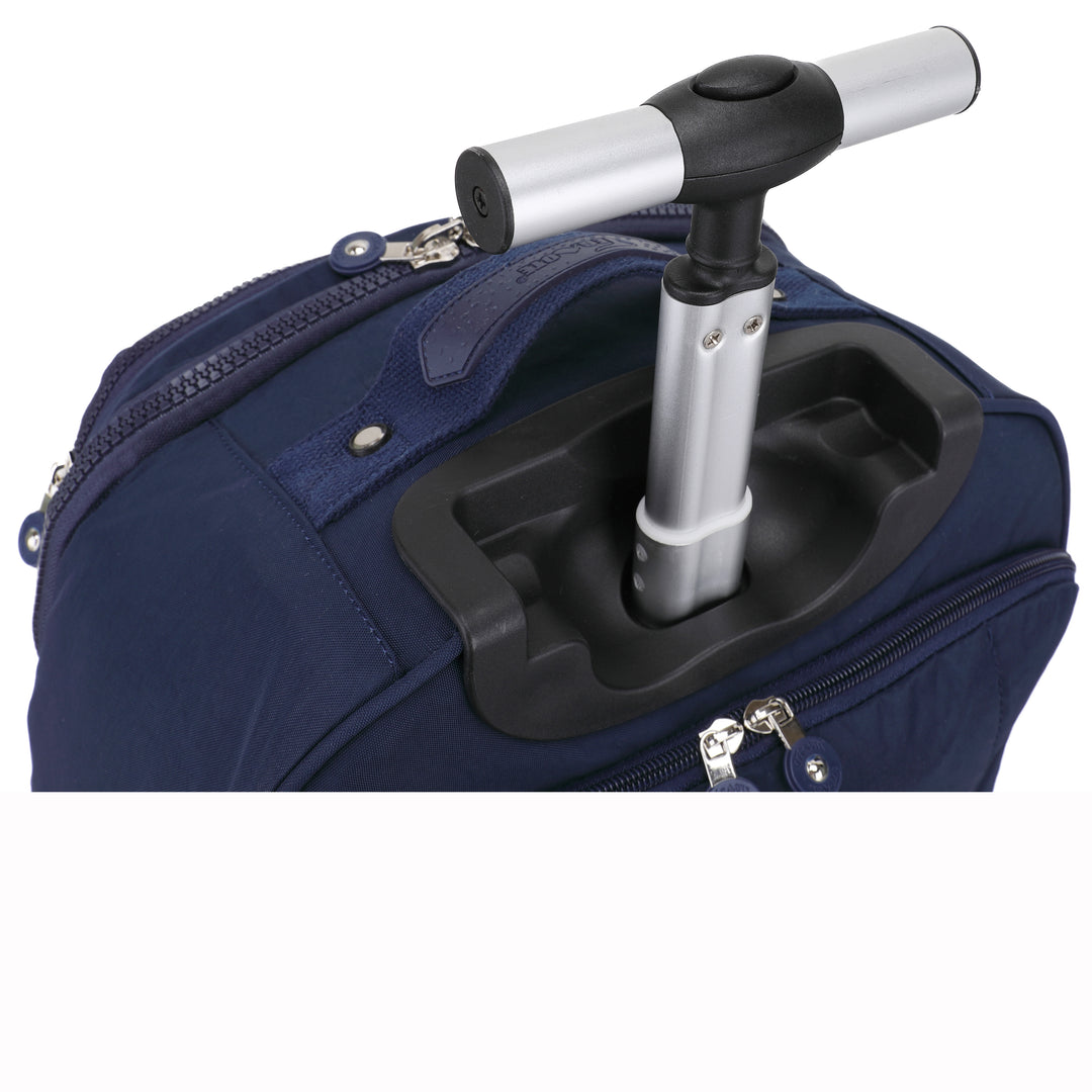 Wheeled Laptop Backpack Convertible Trolley Jetmax Black 6