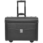 Wheeled Pilot Case Carry on Cabin Bag Laptop Sleeve Black Titan 6