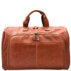 Genuine Leather Travel Holdall Overnight Bag HL015 Honey 6