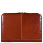 Real Leather Portfolio Case A4 Document Holder Cookbury Chestnut 6