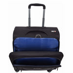 Travel Pilot Case Business Organiser Wheeled Trolley Cabin Bag Barnard Black 8