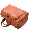 Genuine Leather Travel Holdall Overnight Bag HL015 Honey 7