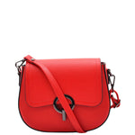 Real Leather Small Size Cross Body Bag for Women Zora Red 7