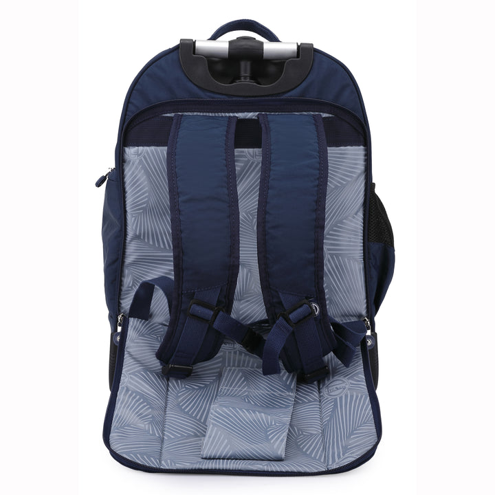 Wheeled Laptop Backpack Convertible Trolley Jetmax Black 7