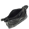 Real Leather Large Size Shoulder Bag Cross Body HOL0991 Black 7