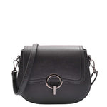 Real Leather Small Size Cross Body Bag for Women Zora Black 7