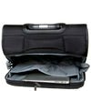 Business Organiser Office Travel Pilot Case 4 Wheeled Bag Black Troy 7