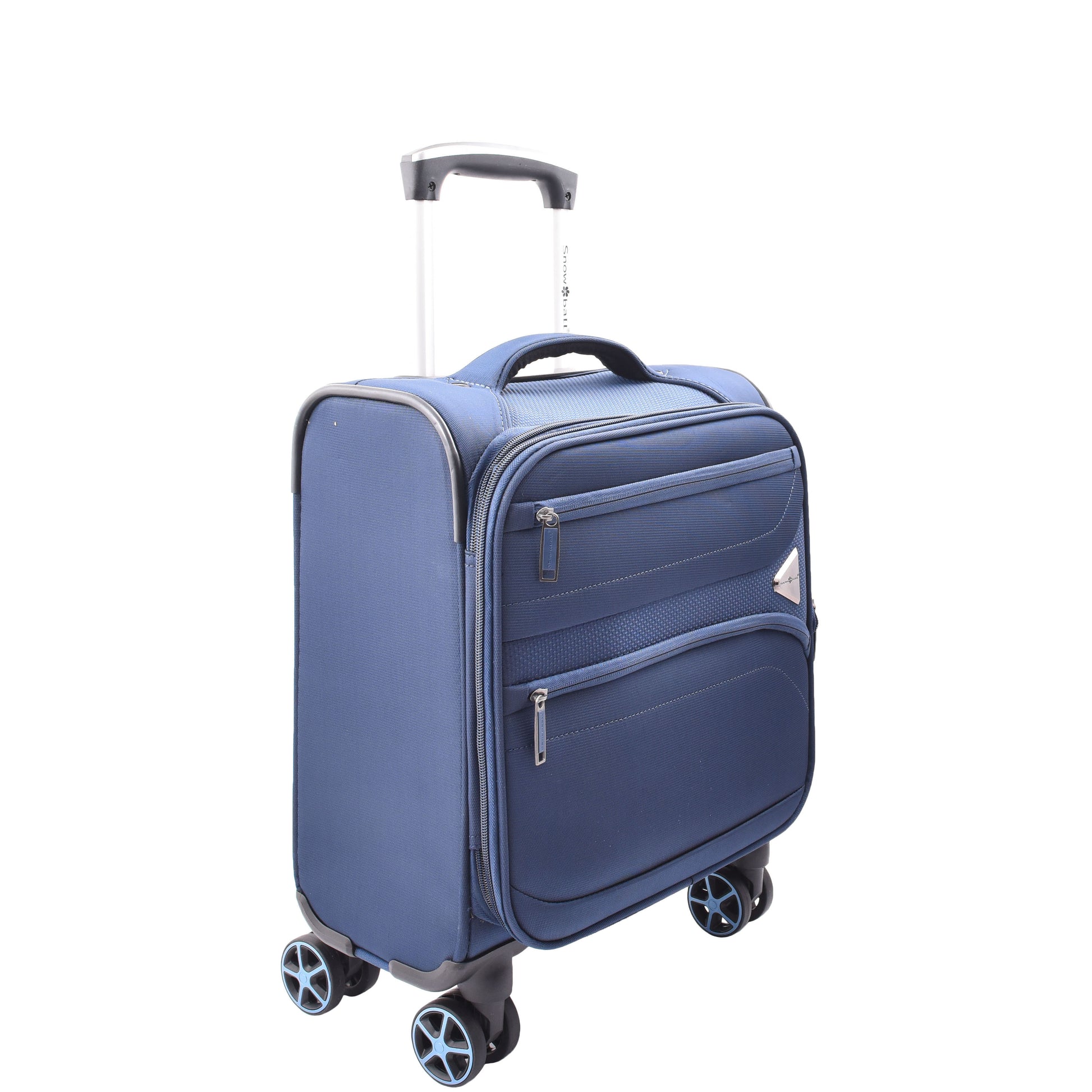 Expandable 8 Wheel Soft Luggage Japan Navy 8