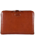 Real Leather Portfolio Case A4 Document Holder Cookbury Chestnut 7