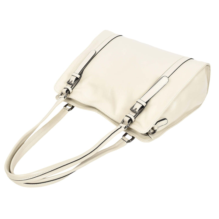 Women's Real Leather Shoulder Bag Classic 2-in-1 Adjustable Strap Timeless Design Hilda Taupe
