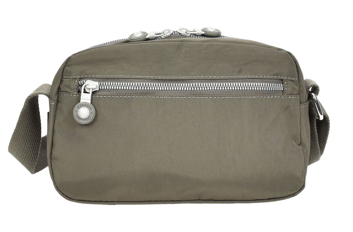 Womens Small Cross Body Bag Travel Organiser Sling Pouch Anya Grey