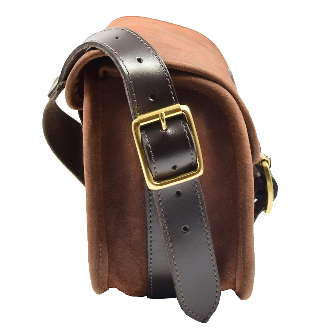 Leather Cartridge Bag 90 Rounds Capacity Neo Vintage Brown 3
