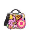 Hard Luggage Beauty Cosmetic Case Organiser Bag Flower Print 4