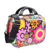 Four Wheel Suitcase Hard Shell Expandable Luggage Flower Print 27