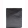 Mens Real Leather Coat Wallet HOL1949 Black 3