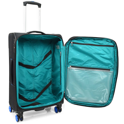 Four Wheel Suitcase Lightweight Expandable Quito