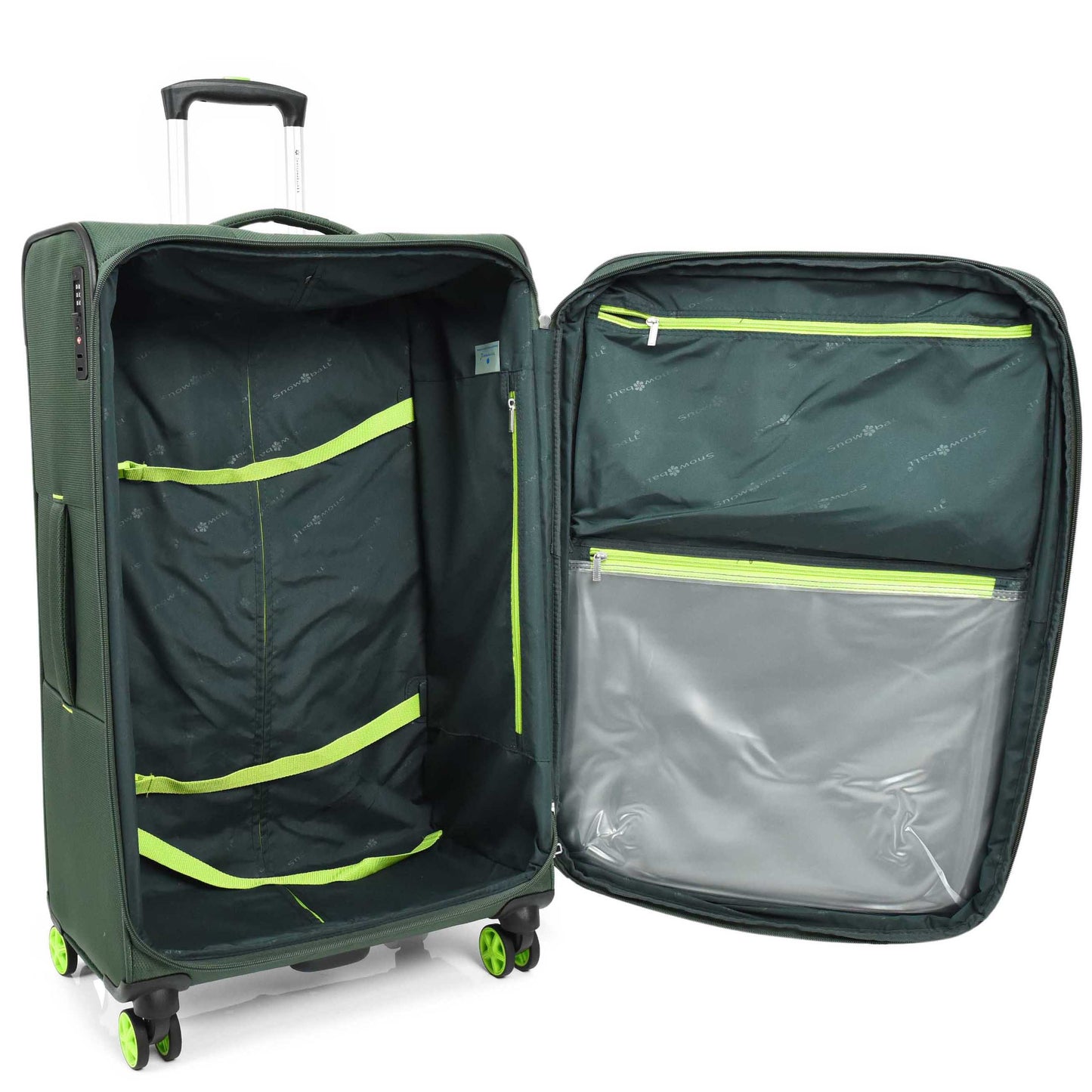 Four Wheel Suitcase Lightweight Expandable Quito