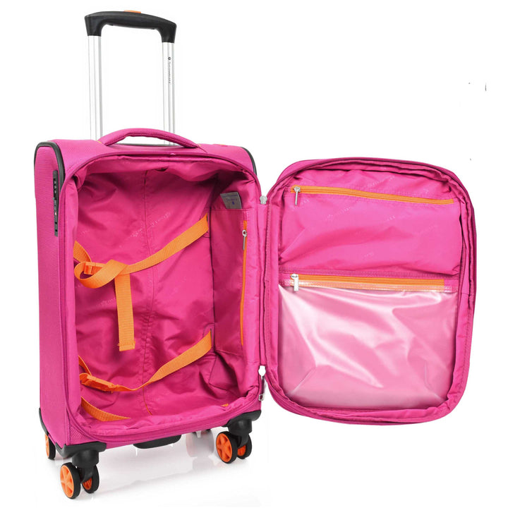 Four Wheel Suitcase Lightweight Expandable Quito