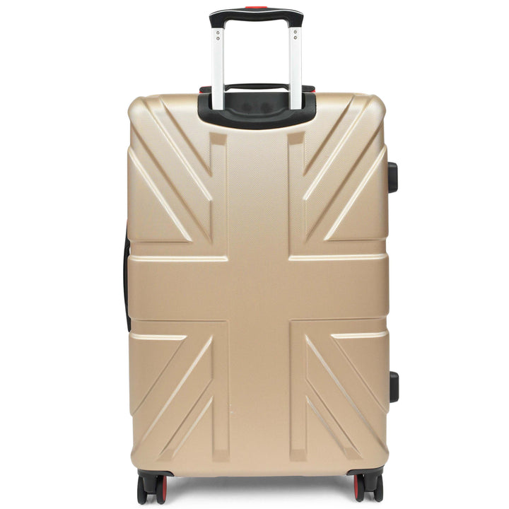 Four Wheel Hard Shell Suitcase Union Jack