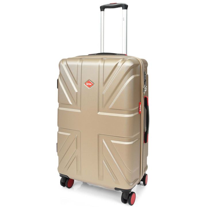 Four Wheel Hard Shell Suitcase Union Jack
